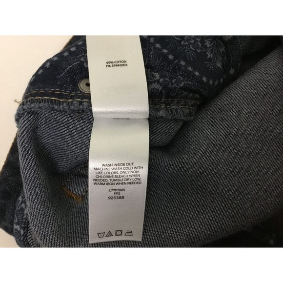 Cabela's High Rise Rigid Denim‎ Jeans 34x32 Blue - Picture 7 of 8